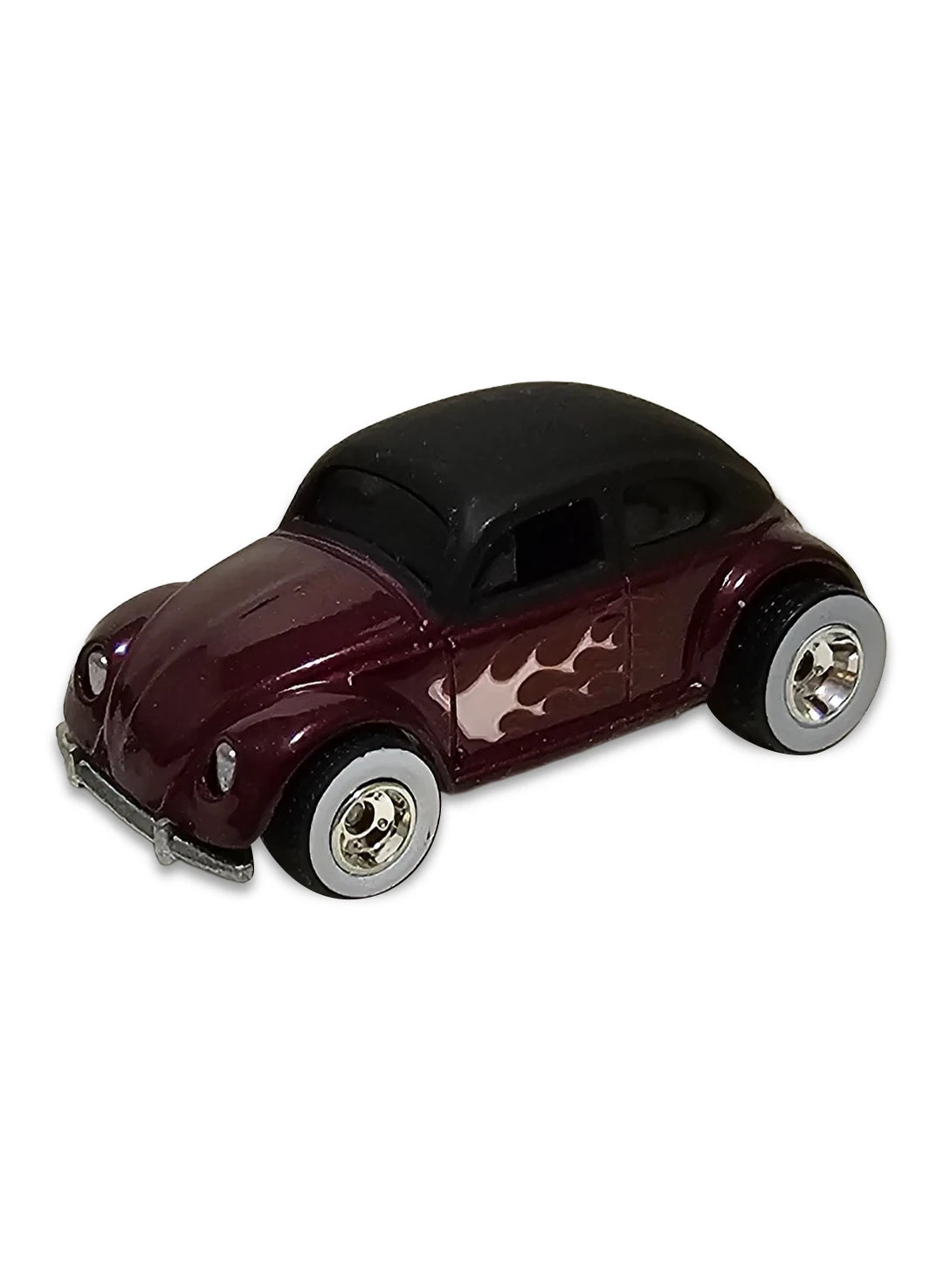Hot Wheels Volkswagen Garage 2011 Volkswagen Beetle 1:64 – Matte Black & Metallic Magenta