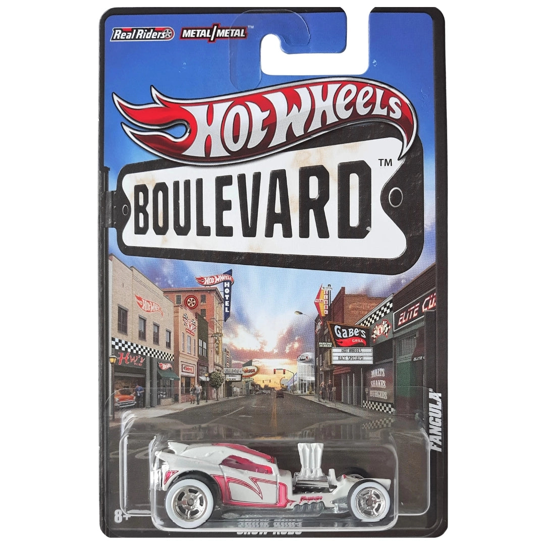 Hot Wheels 1:64 Fangula White