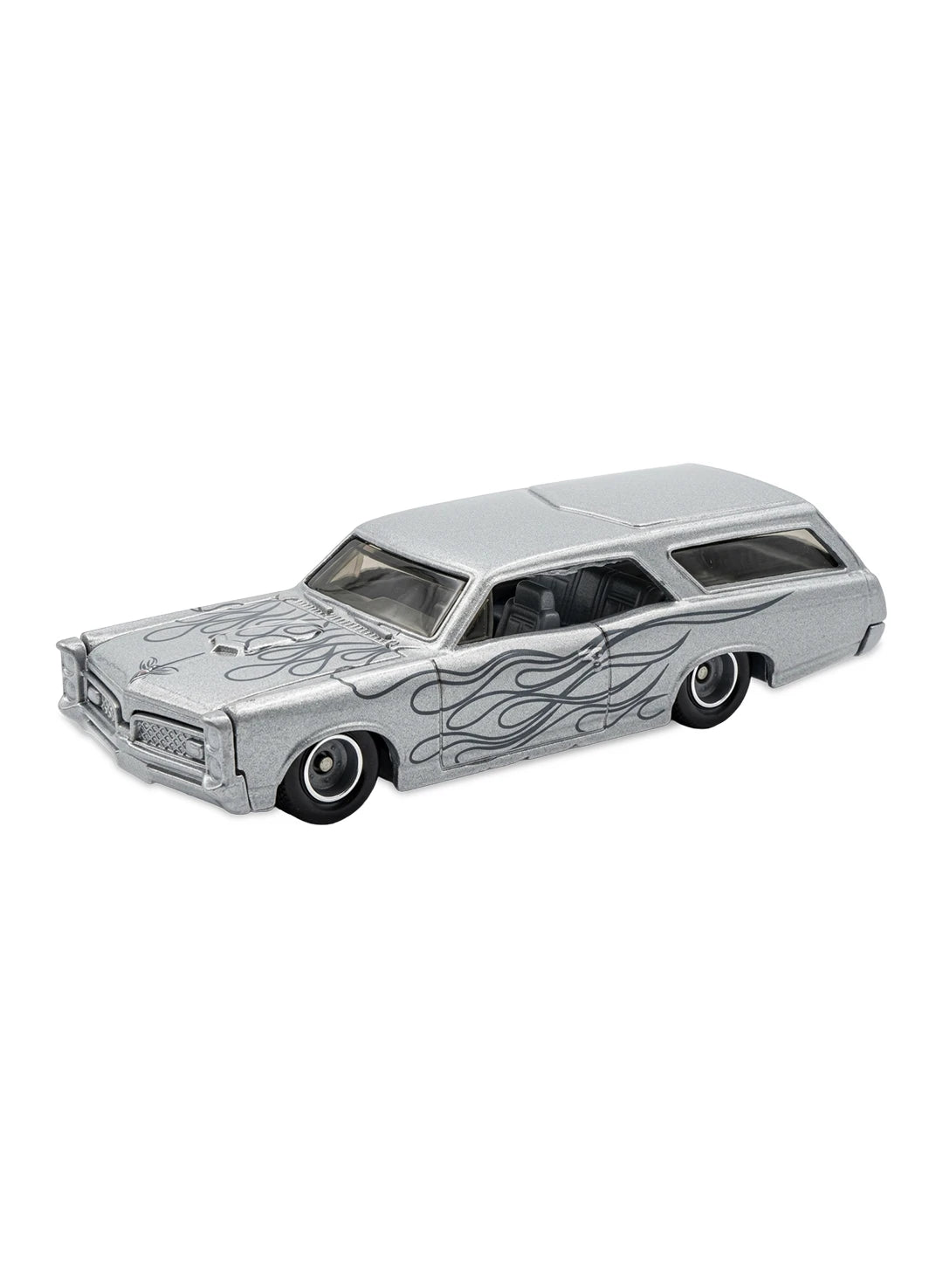Hot Wheels Garage 2010 Pontiac Custom '66 GTO Wagon 1:64 – Metalflake Grey