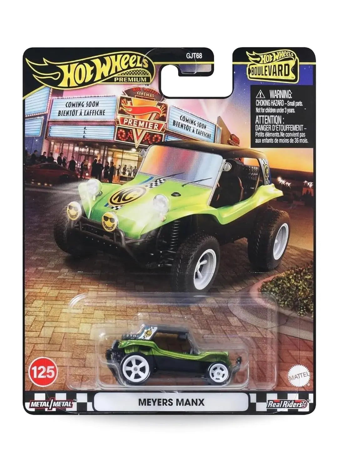 Hot Wheels Boulevard (After 2013) – 2025 Meyers Manx 1:64 - Green