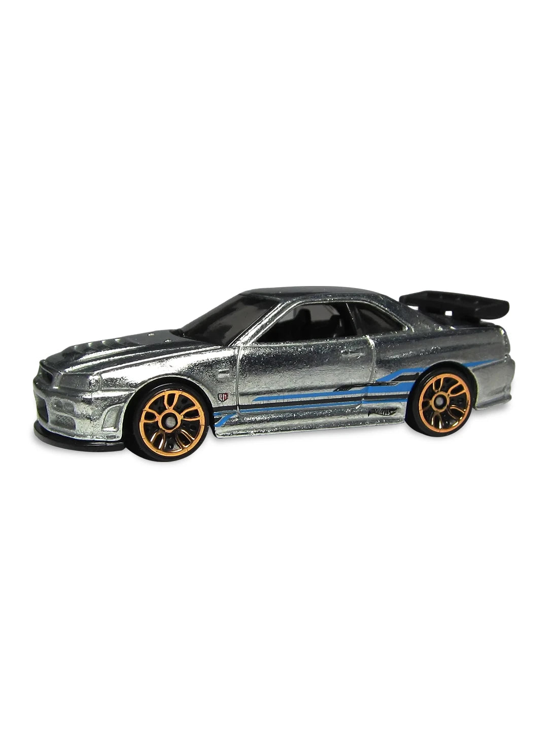 Hot Wheels Walmart Exclusive ZAMAC Editions 2013 Nissan Skyline GT-R (R34) 1:64 – ZAMAC