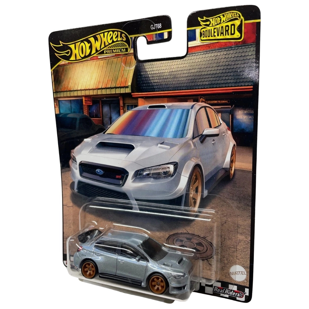 Hot Wheels 1:64 '16 Subaru WRX STI Metalflake Silver
