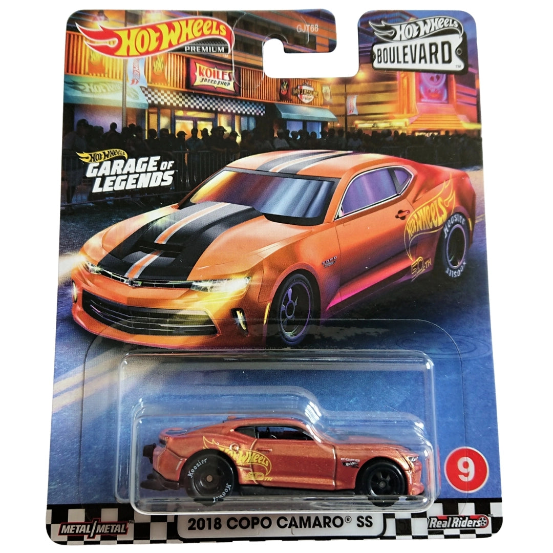 Hot Wheels 1:64 '18 COPO Camaro SS Crush Orange
