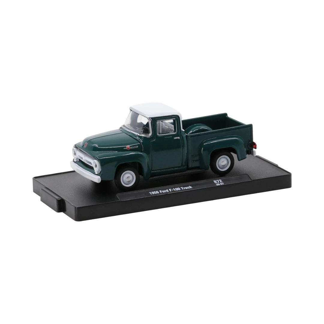 1956 Ford F-100 Truck – Dark Green/White