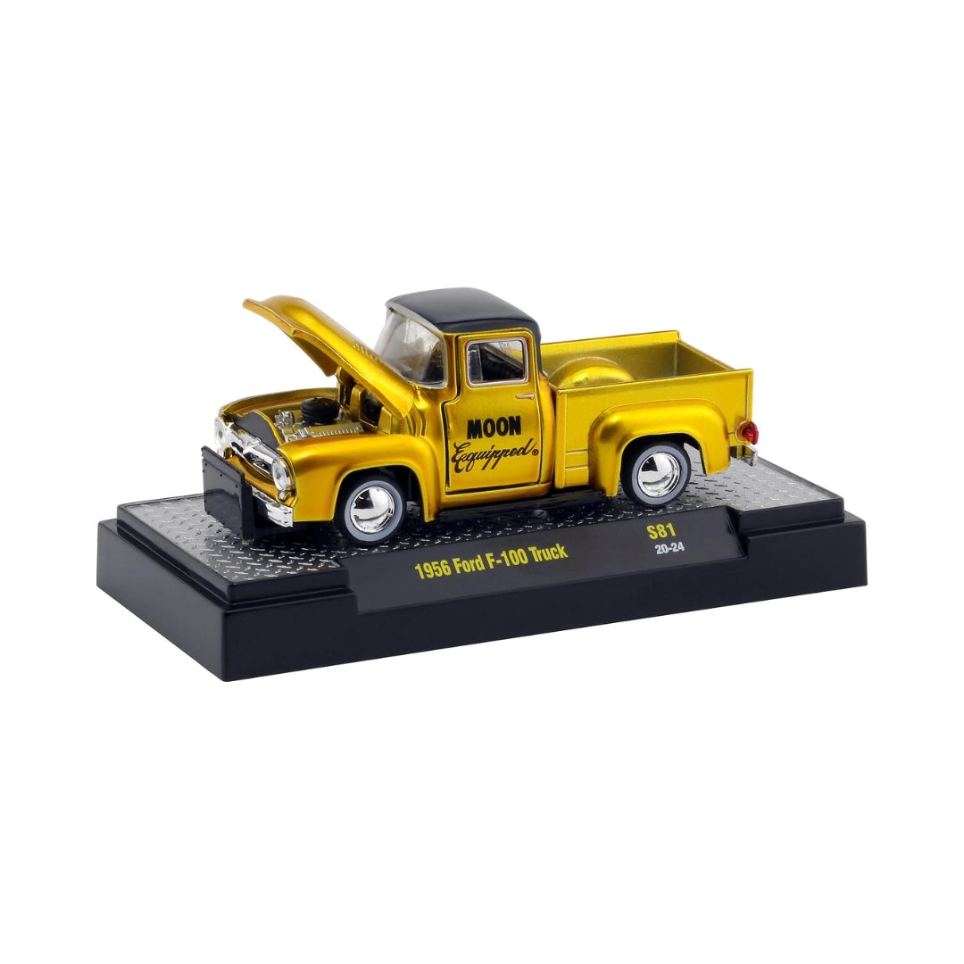 1956 Ford F-100 Truck – Gold (Mooneyes Livery, Opening Hood)
