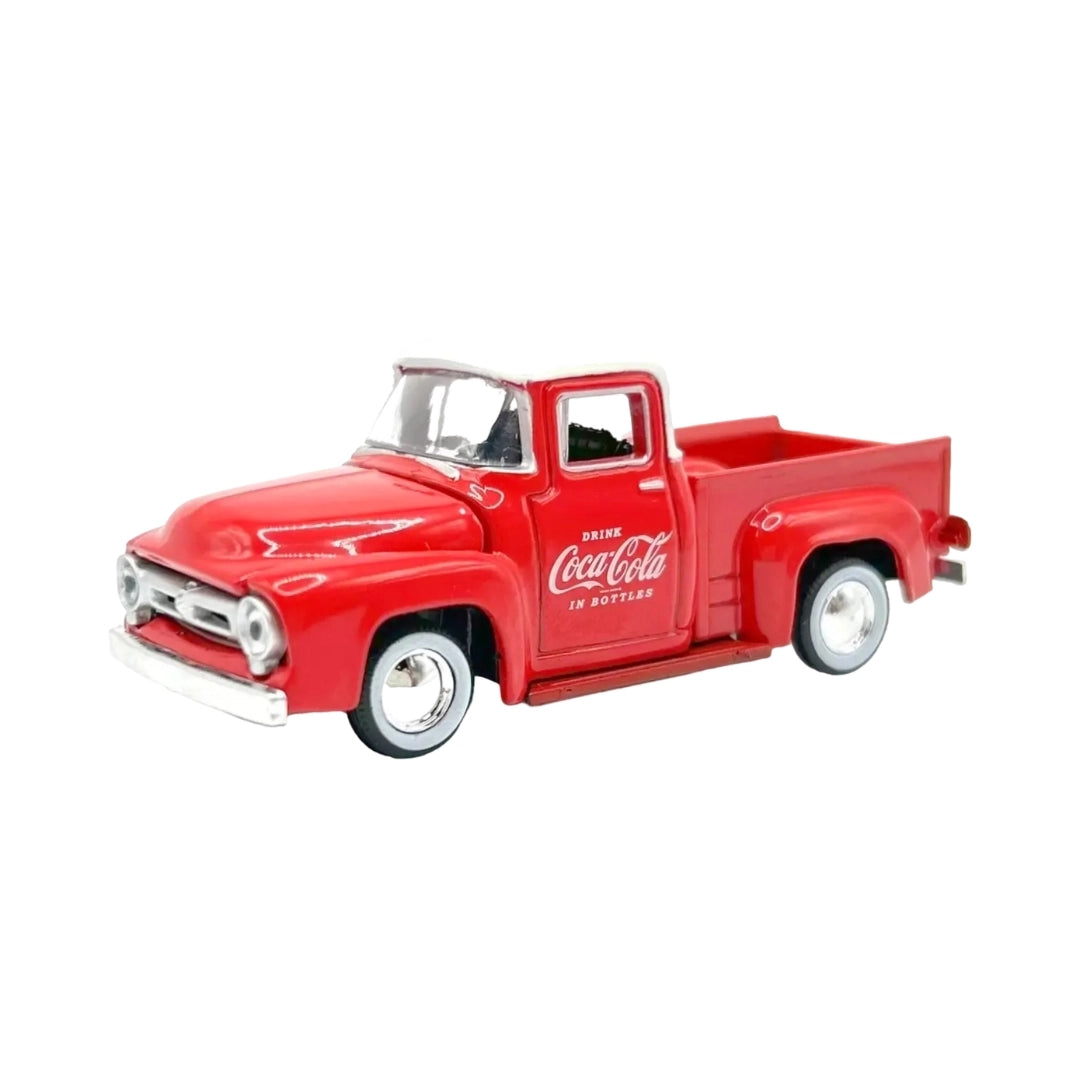 1956 Ford F-100 Truck – Red (Coca-Cola Livery, White Rims)