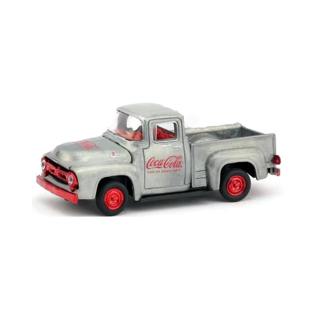 1956 Ford F-100 – Grey (Coca-Cola Livery, Red Rims – Super Chase)