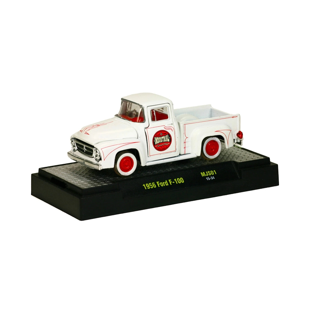 1956 Ford F-100 – White (Auto-Thentics Livery, Red Rims – Chase)