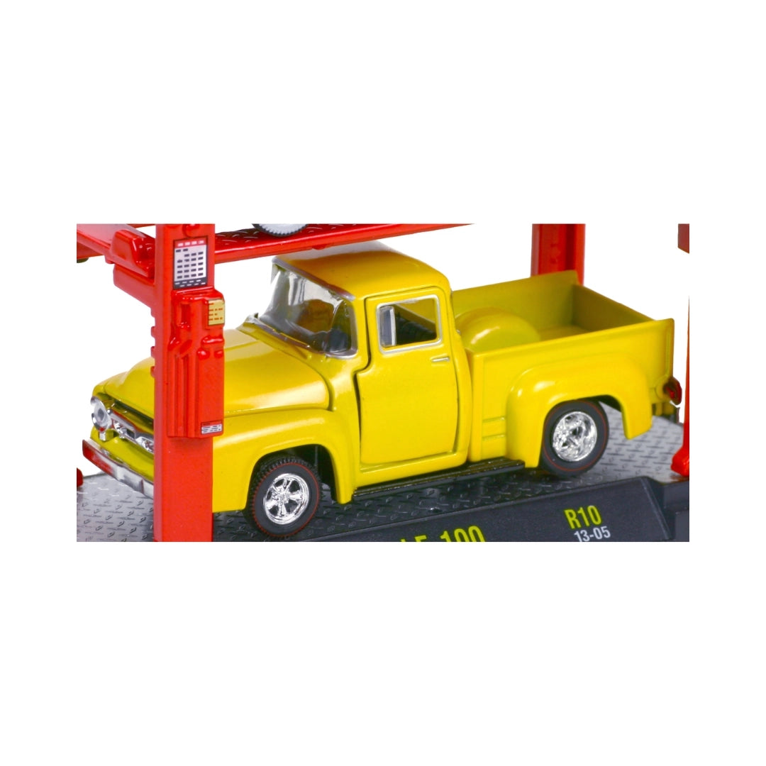 1956 Ford F-100 – Yellow (Auto-Lift Release 10, Workshop Setup)