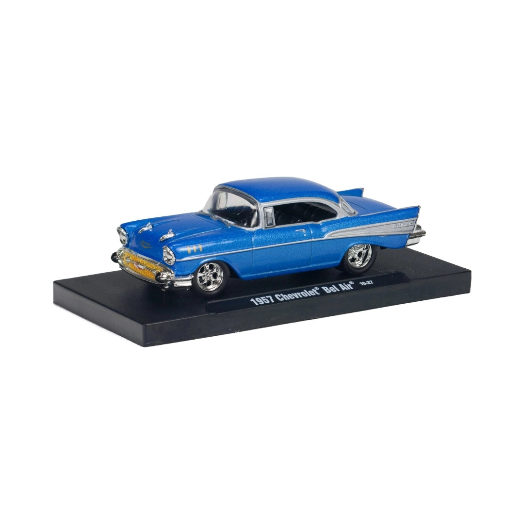 1957 Chevrolet Bel Air - Blue (Auto-Drivers Blister Card)