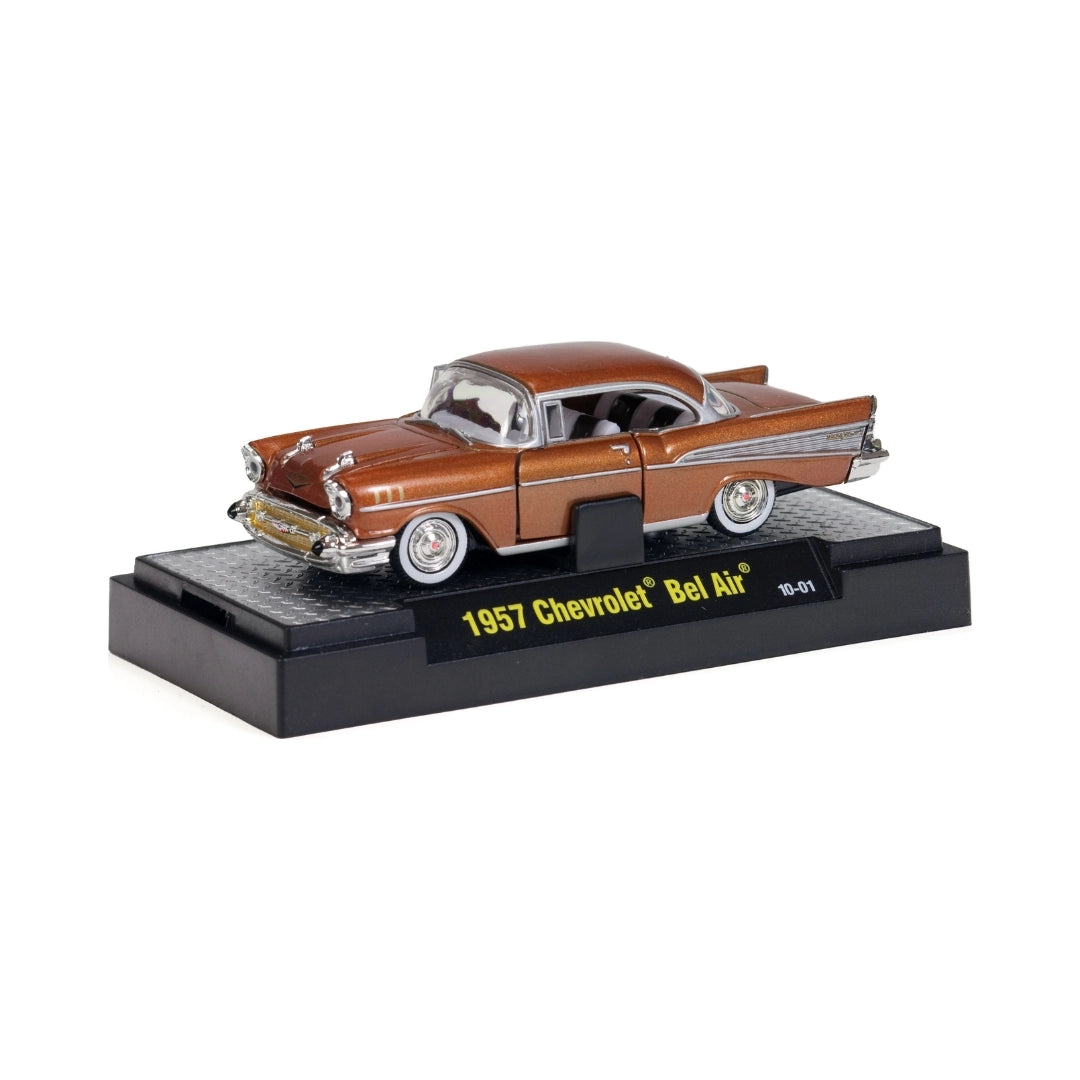 1957 Chevrolet Bel Air - Brown & White (Box Packaging)