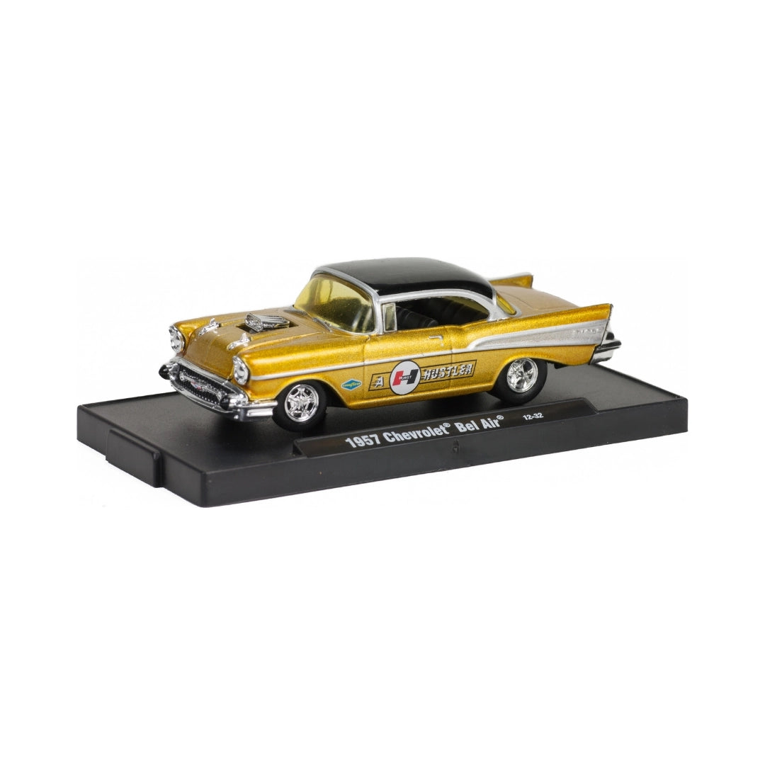 1957 Chevrolet Bel Air - Gold (Auto-Drivers Blister Card)