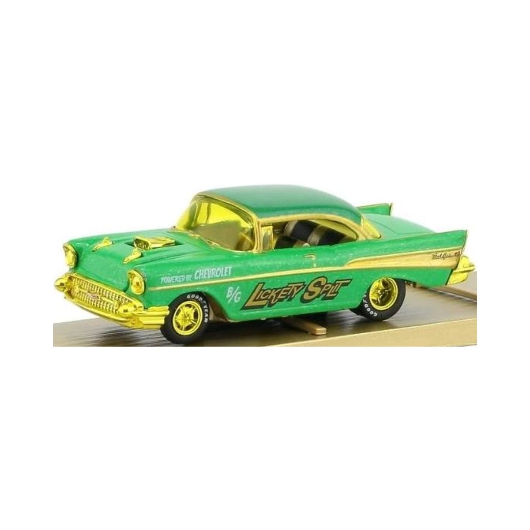 1957 Chevrolet Bel Air - Green & Gold “Gasser Style” (Chase, Auto-Haulers Release 33)