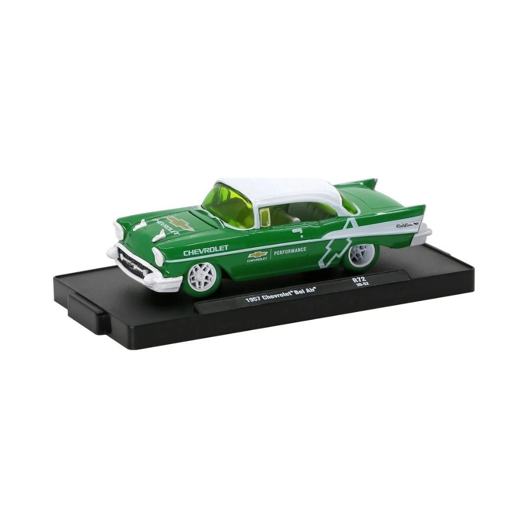 1957 Chevrolet Bel Air - Green & White (Chase, Auto-Drivers Release 72)