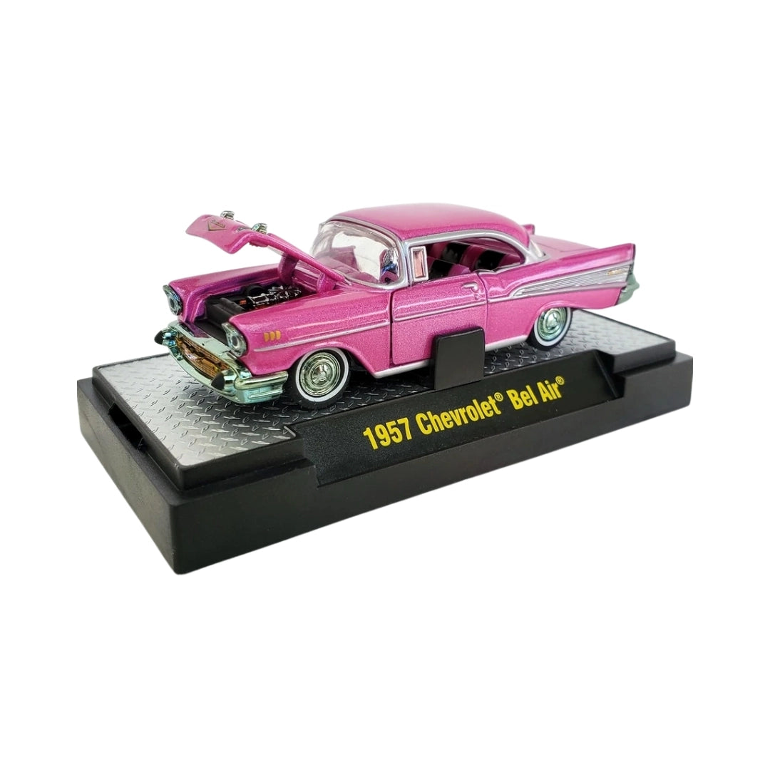 1957 Chevrolet Bel Air - Pink (Release S10 Super Chase)