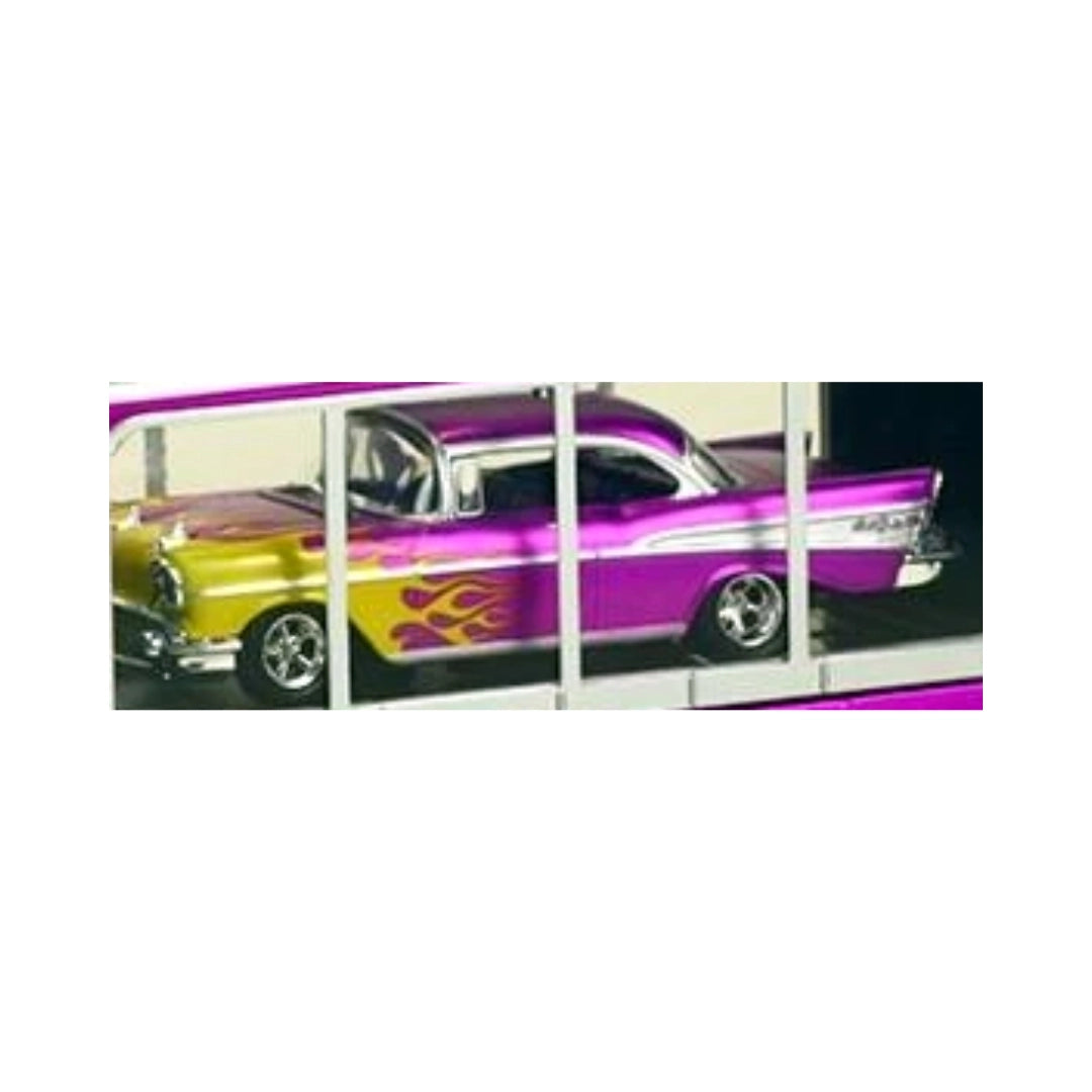 1957 Chevrolet Bel Air - Purple & Yellow Flames (Auto-Haulers Release 17)
