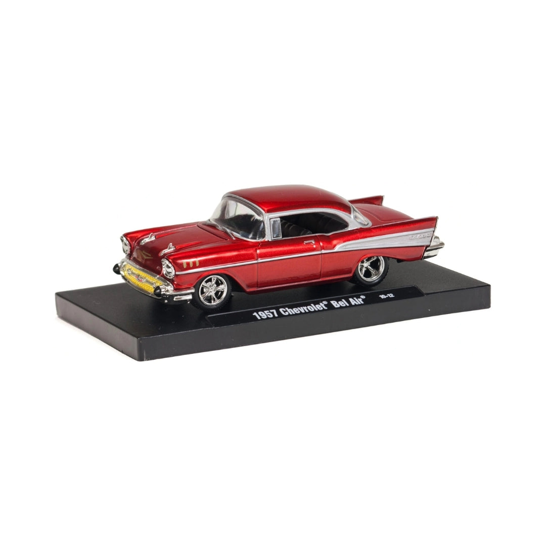 1957 Chevrolet Bel Air - Red (Auto-Drivers Blister Card)