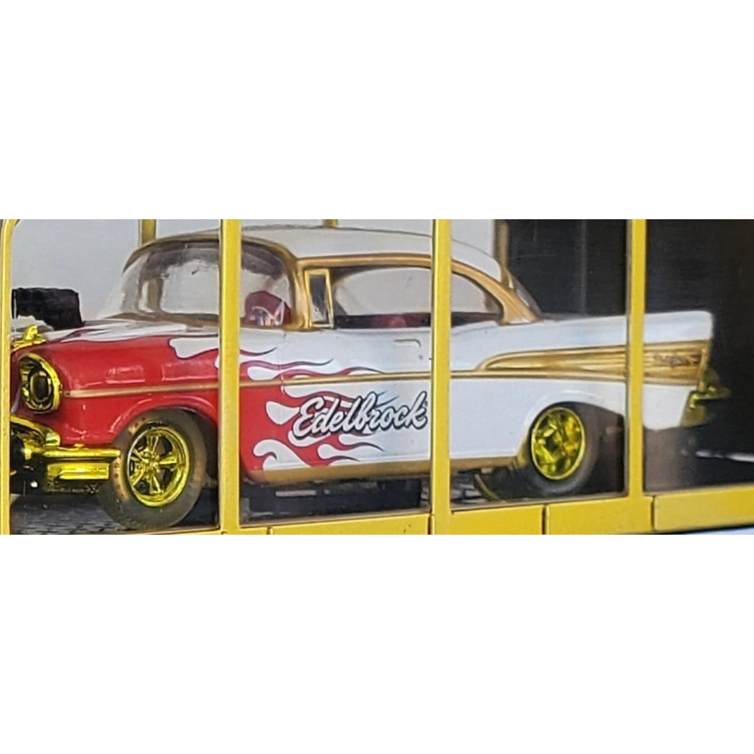 1957 Chevrolet Bel Air - Red, Yellow & White “Car Culture” (Auto-Experience, Auto-Haulers S25)