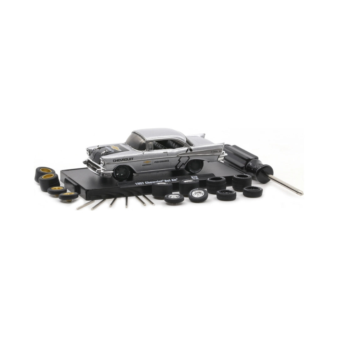 1957 Chevrolet Bel Air - Silver (O’Reilly Exclusive, Auto-Wheels Release 10)