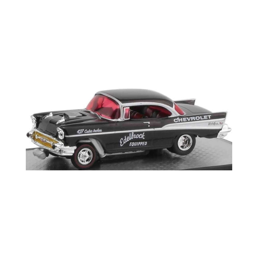 1957 Chevrolet Bel Air Gasser - Black with Red Interior (Auto-Haulers Release 42)