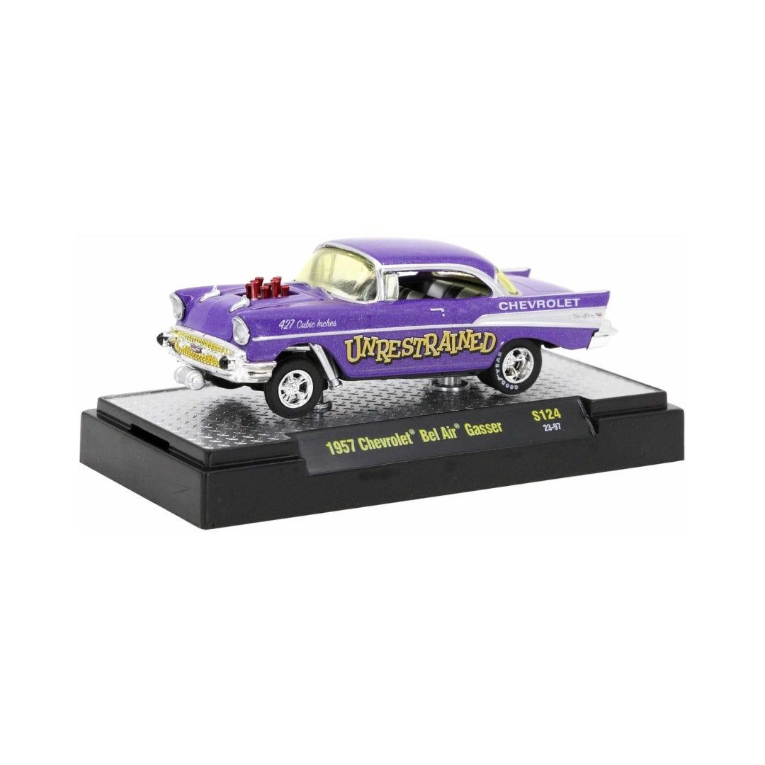 1957 Chevrolet Bel Air Gasser - Purple “Unrestrained” (O’Reilly Exclusive, Release S124)