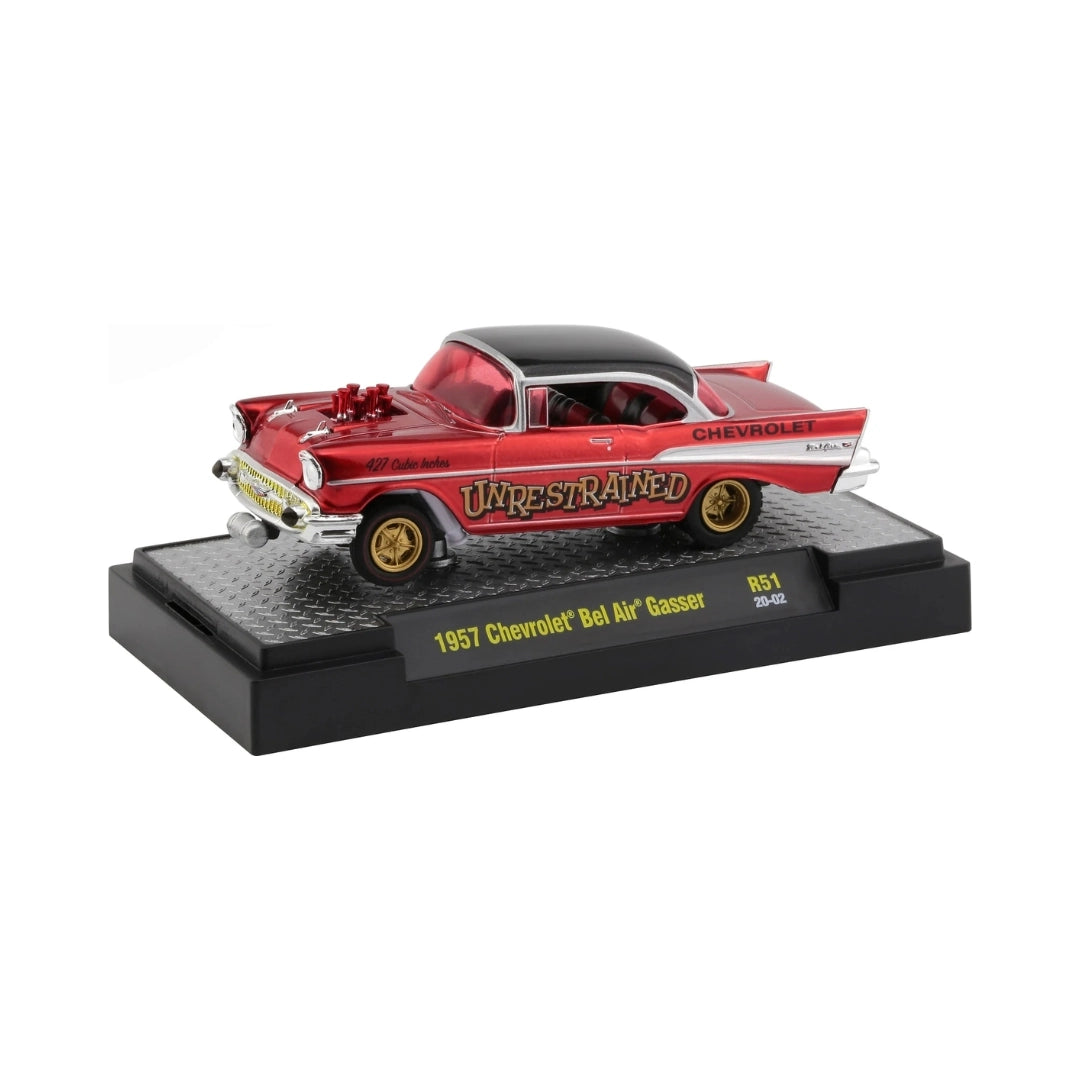 1957 Chevrolet Bel Air Gasser - Red & Yellow “Unrestrained”