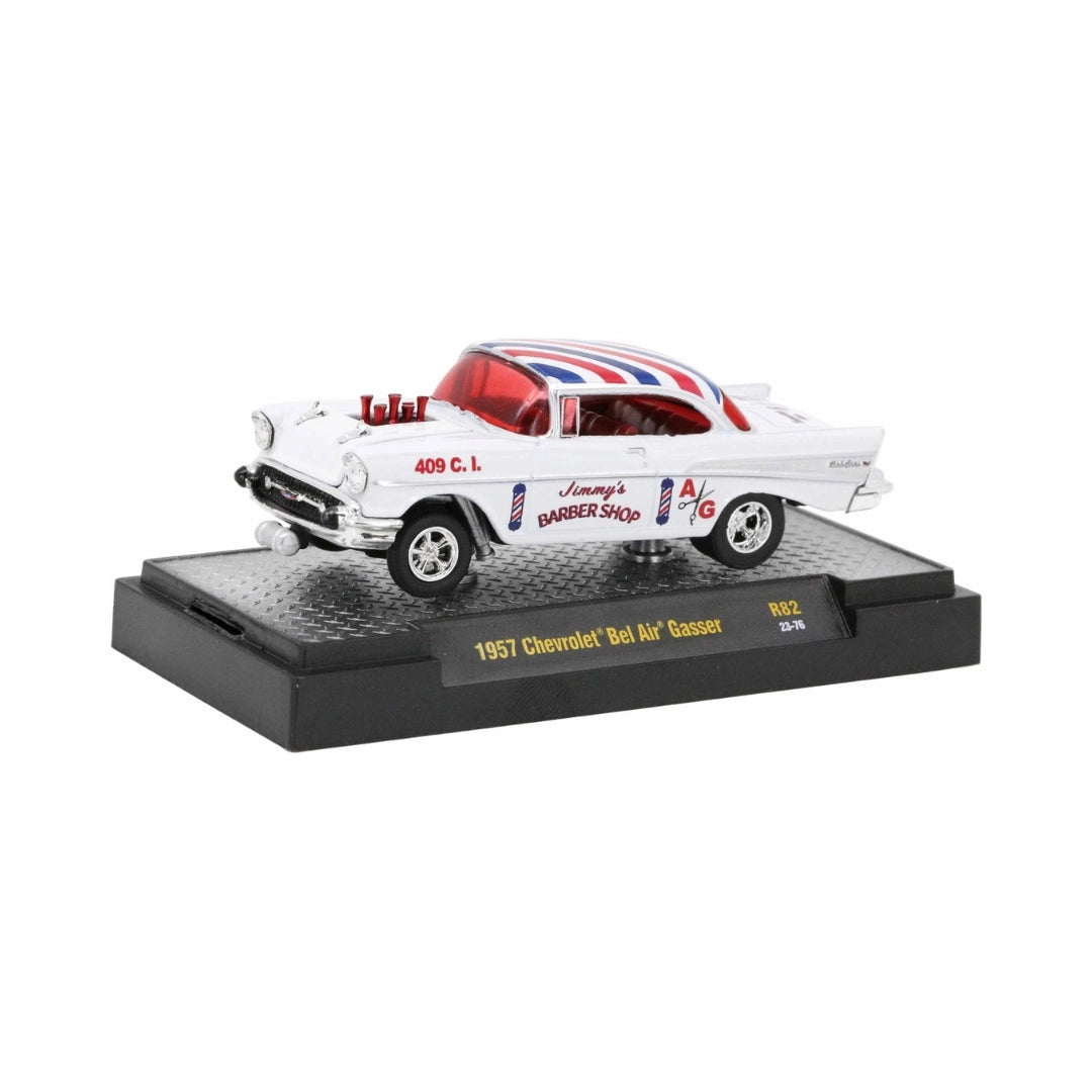 1957 Chevrolet Bel Air Gasser - White & Red (Release 82)