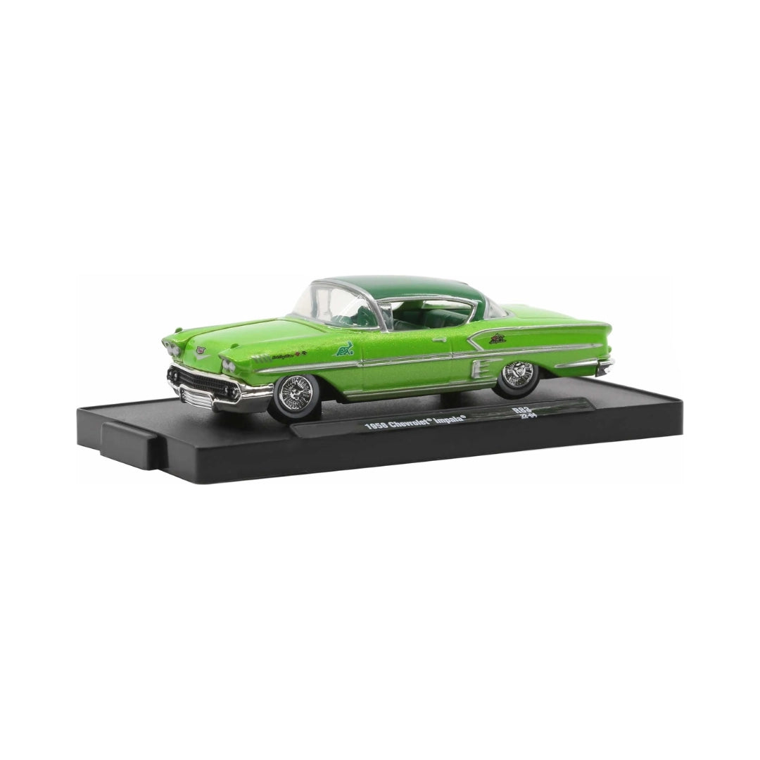1958 Chevrolet Impala Green Turtle Wax