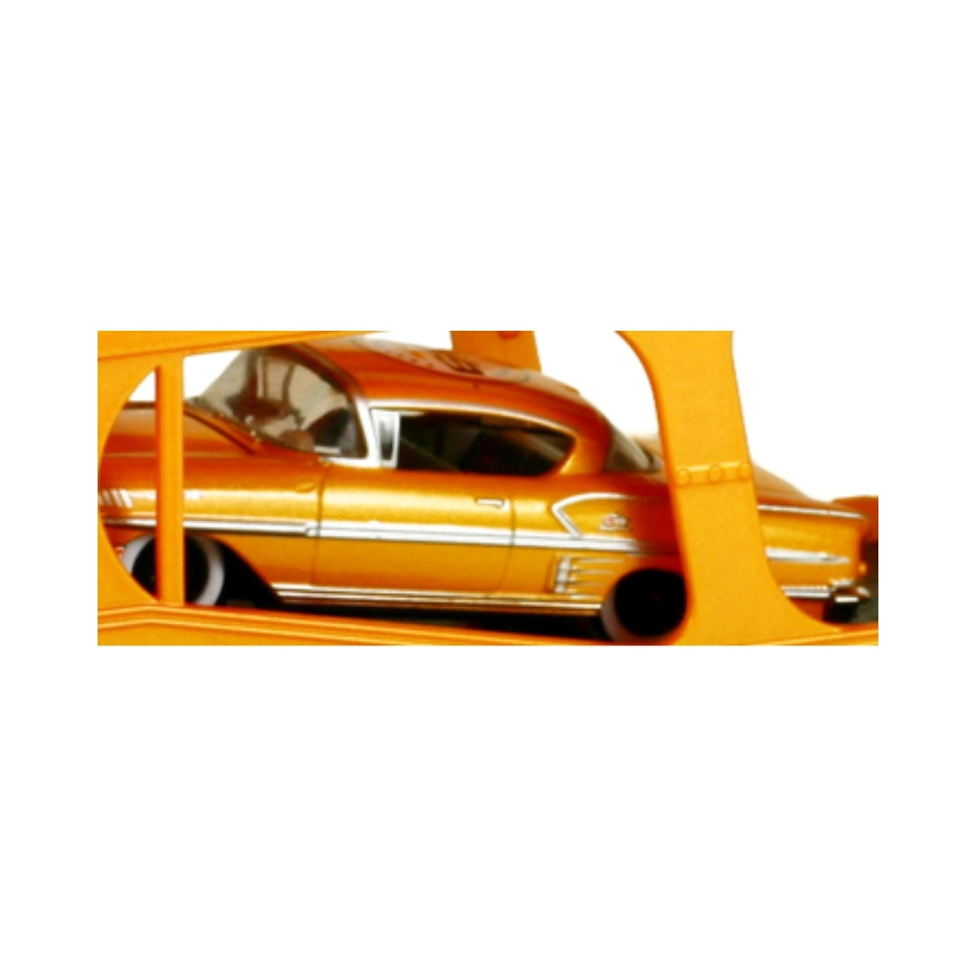 1958 Chevrolet Impala Orange Gold (Walmart Exclusive)