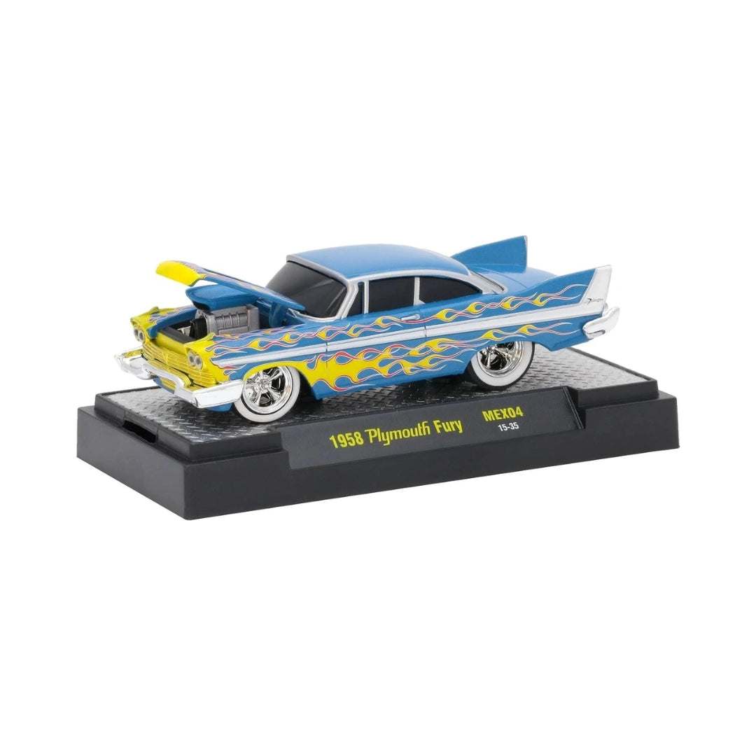 1958 Plymouth Fury - Blue Flames (Box Auto-Vault)