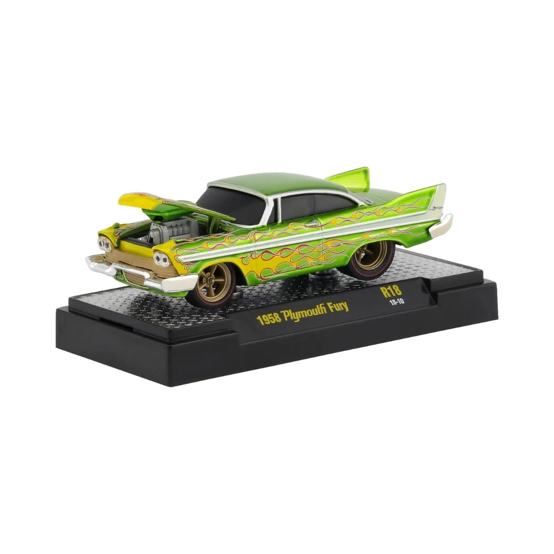 1958 Plymouth Fury - Green Flames