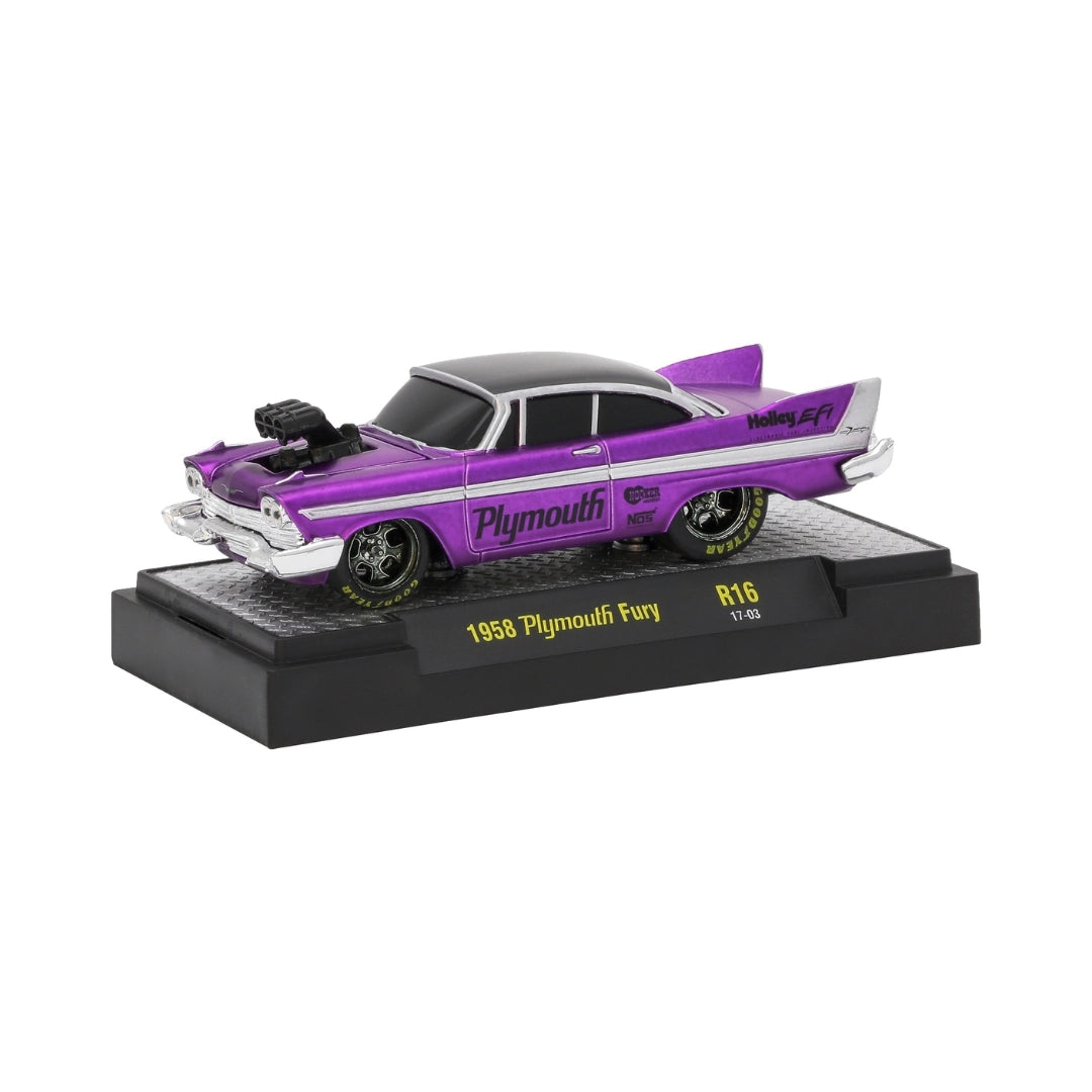 1958 Plymouth Fury - Purple/Black