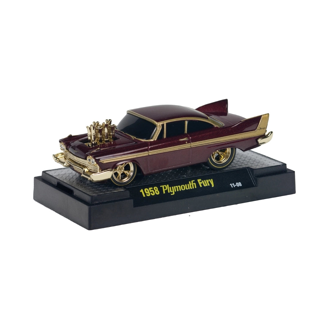 1958 Plymouth Fury - Purple/Gold (Box Chase)