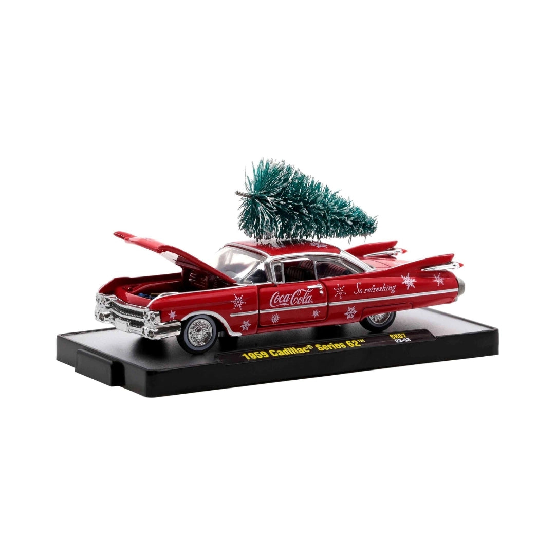 1959 Cadillac Series 62 – Coca-Cola Christmas Red with Tree