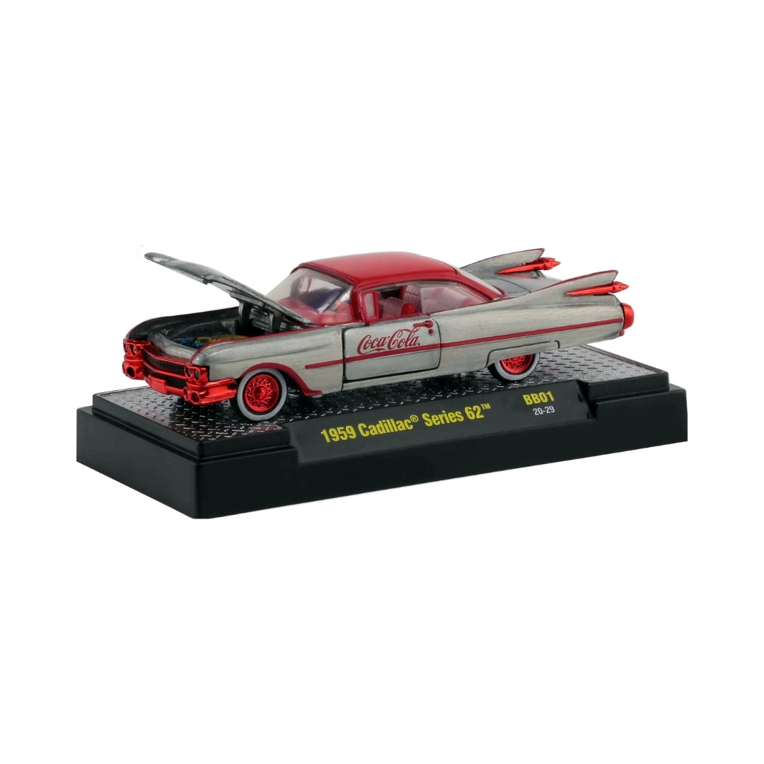 1959 Cadillac Series 62 – Coca-Cola Silver & Red (Super Chase)
