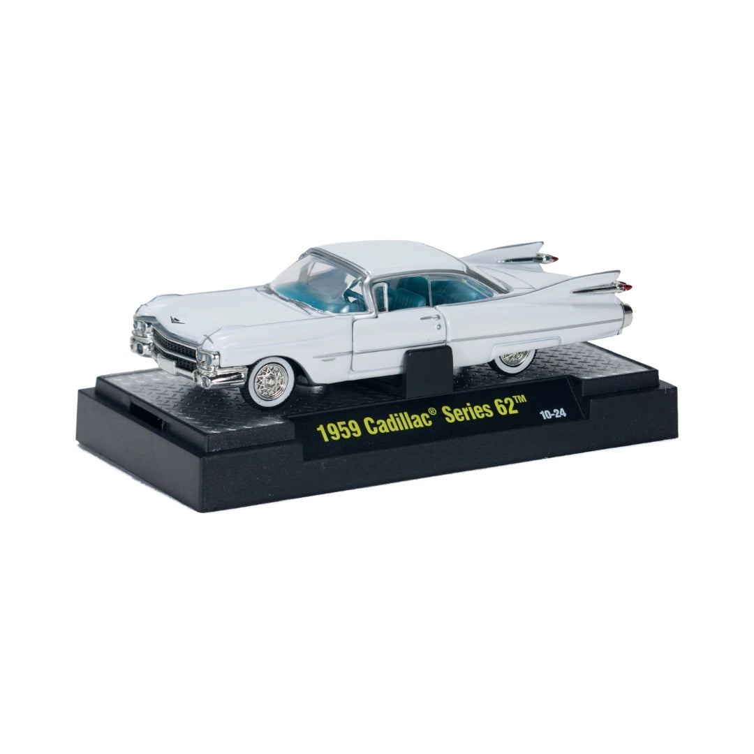 1959 Cadillac Series 62 – White (Clamshell Blister)