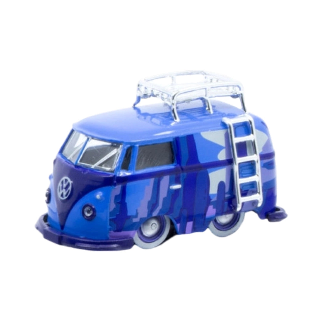 1960 VW Delivery Van - Blue with White Roof Rack & Ladder (Auto-Haulers Release 97 Set Exclusive)