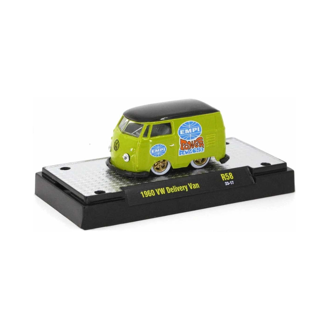 1960 VW Delivery Van - Lime Green EMPI Power Reverser Model-Kit with Black Roof (Release 58)