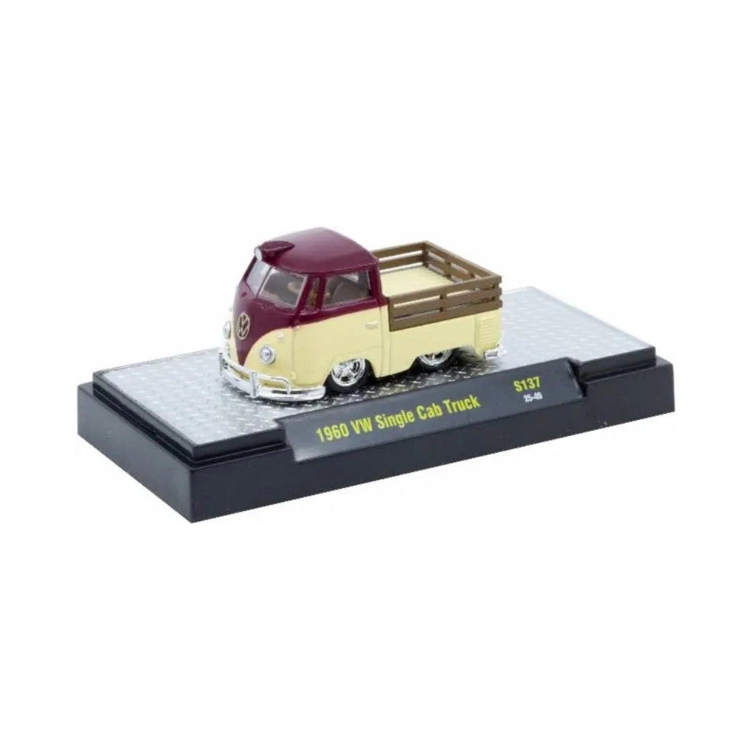 1960 VW Single Cab Truck - Maroon/Cream