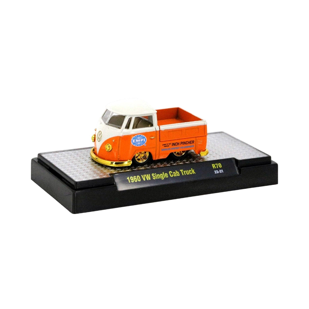 1960 VW Single Cab Truck - Orange/White (EMPI Chase)