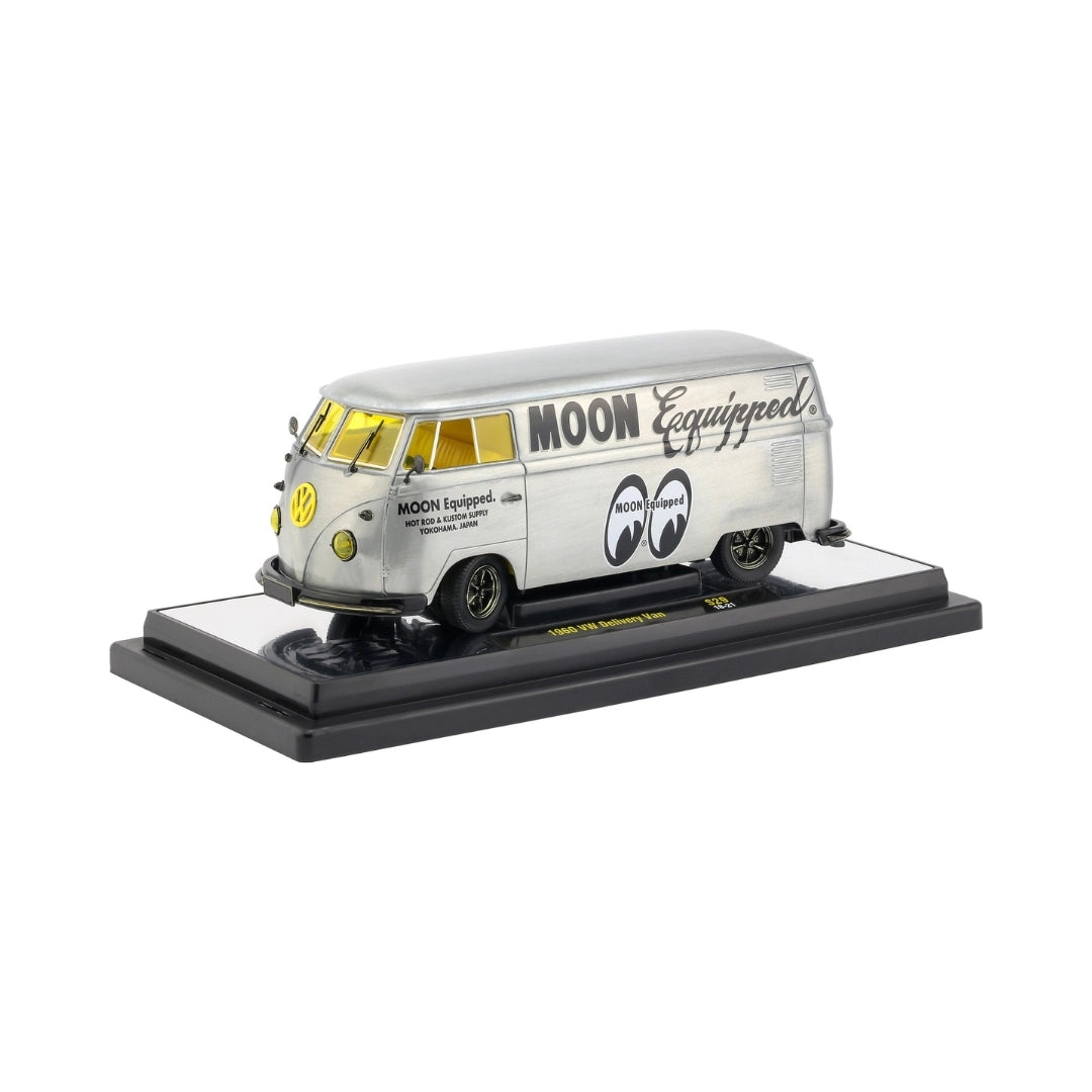 1960 VW Delivery Van - Silver (Moon Equipped Livery, Yellow Tinted Windows, Super Chase Variant)