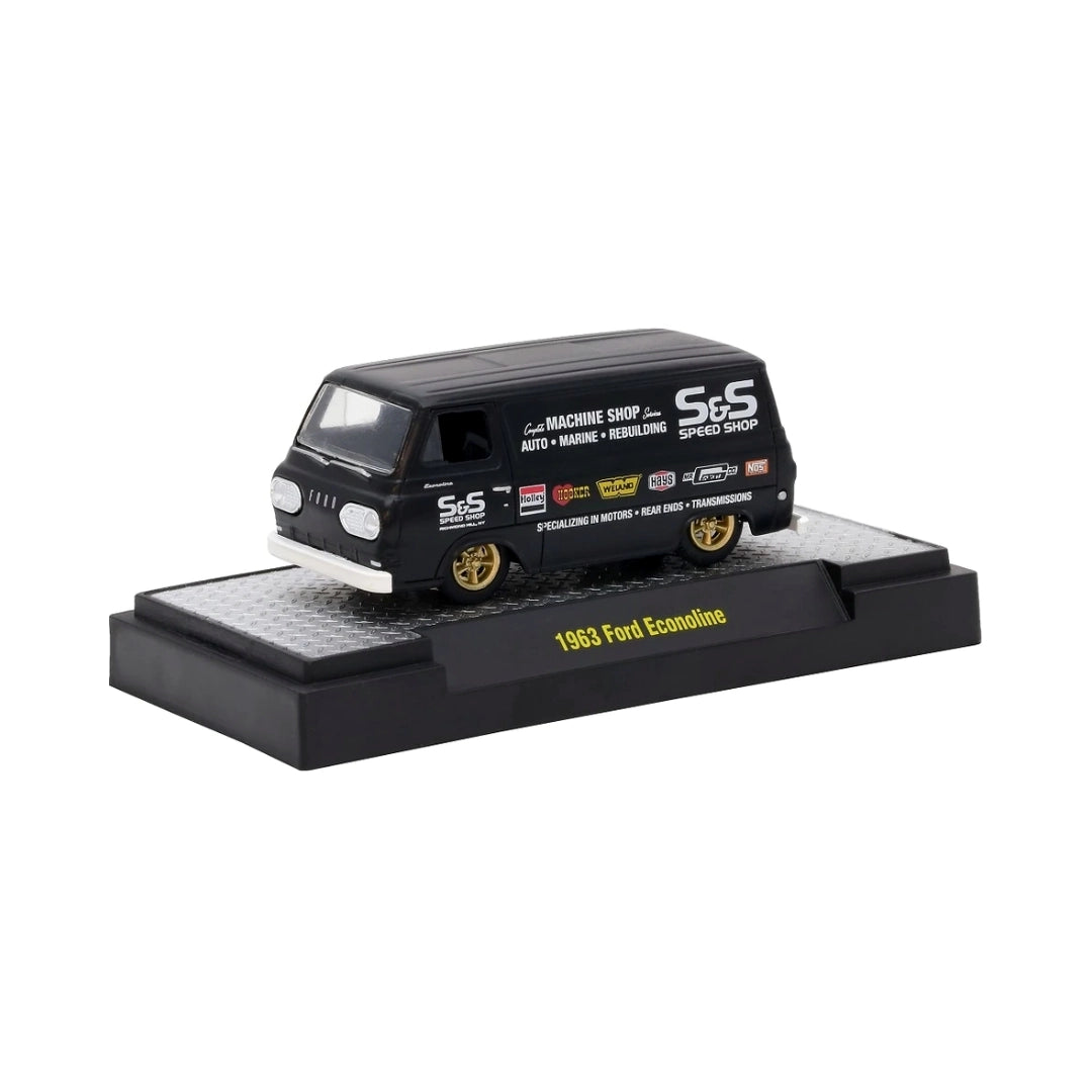 1963 Ford Econoline - Black (S&S Speed Shop, Diecast Hall of Fame 2017 Super Chase)