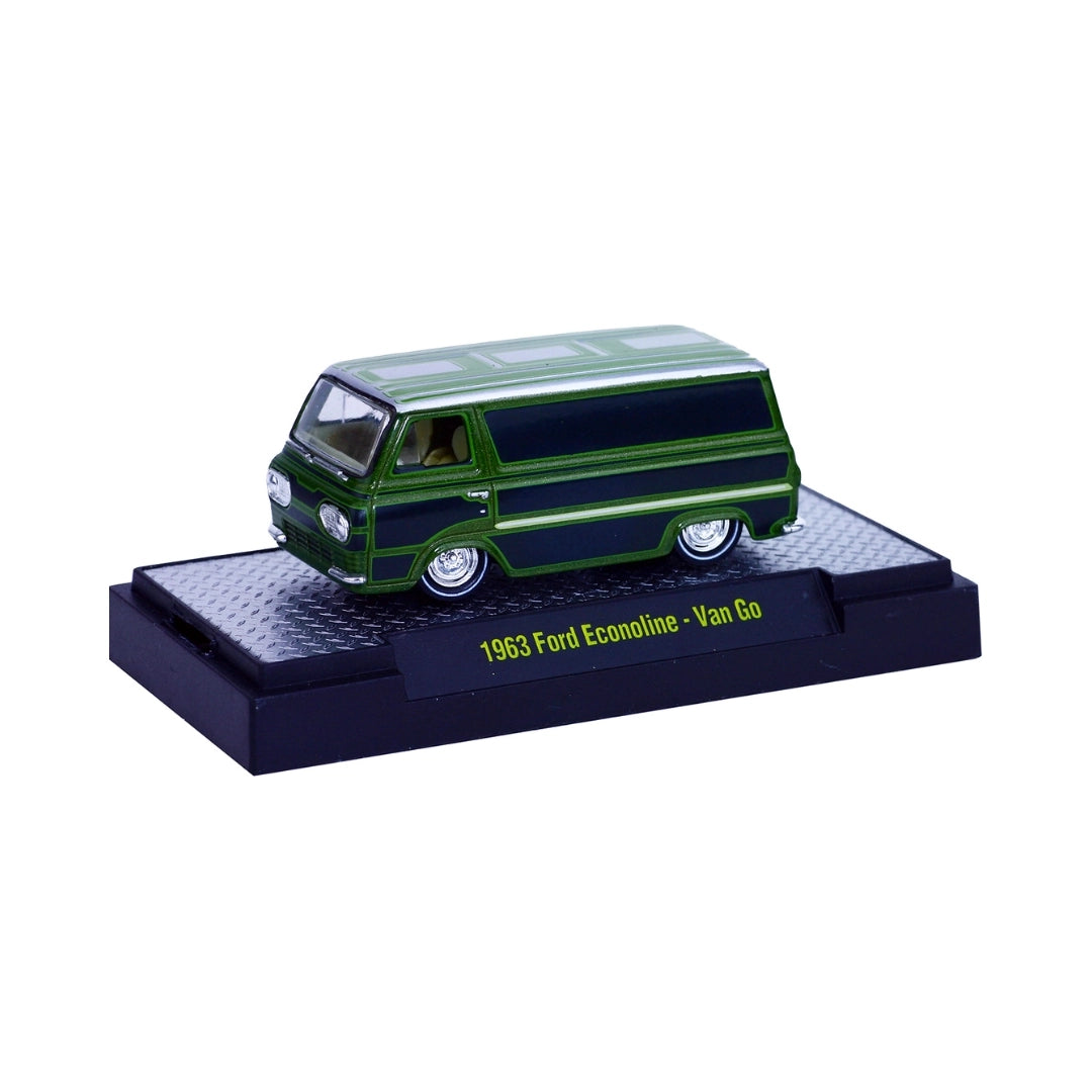 1963 Ford Econoline Van Go - Green (Striped Livery)