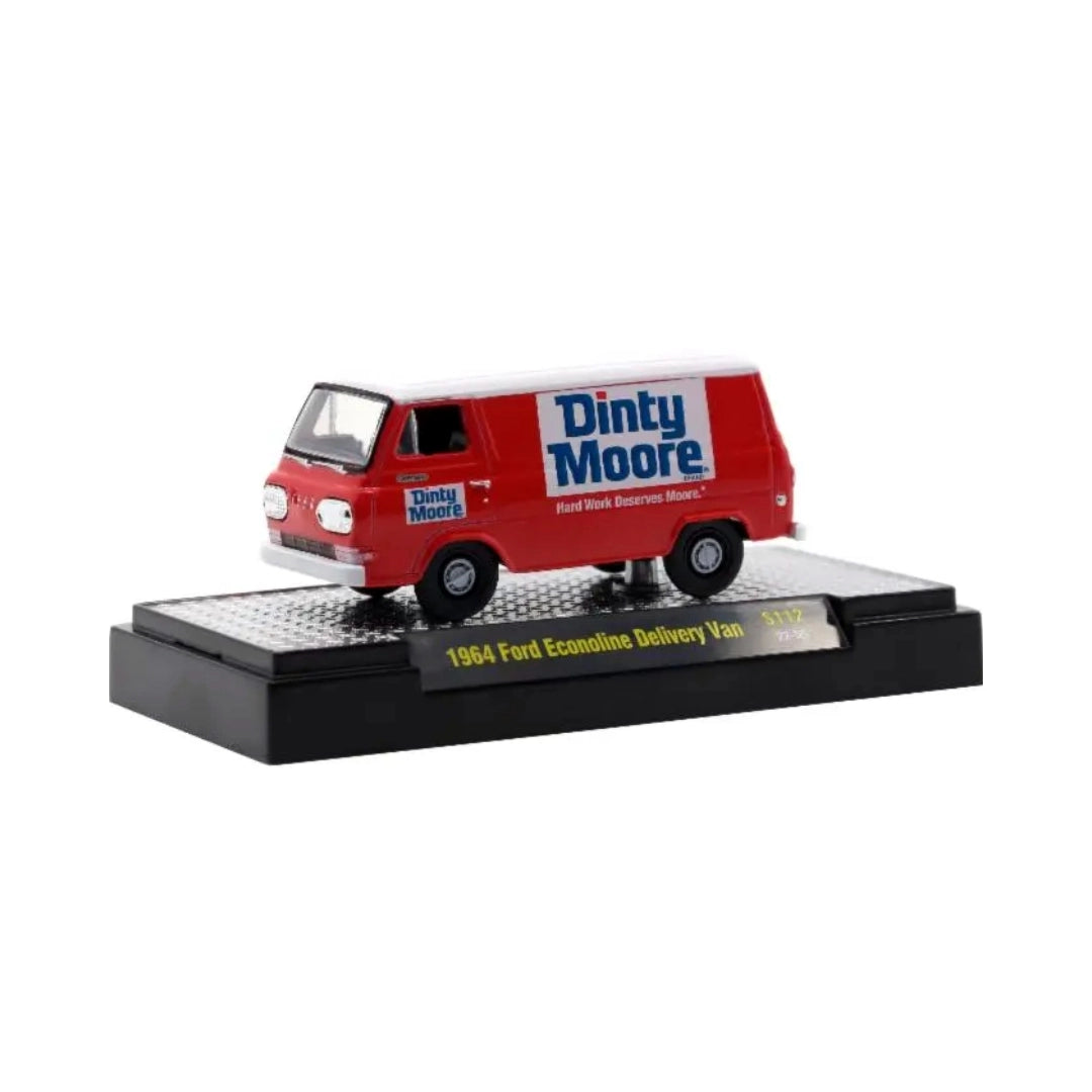 1964 Ford Econoline Delivery Van - White/Red (Dinty Moore)