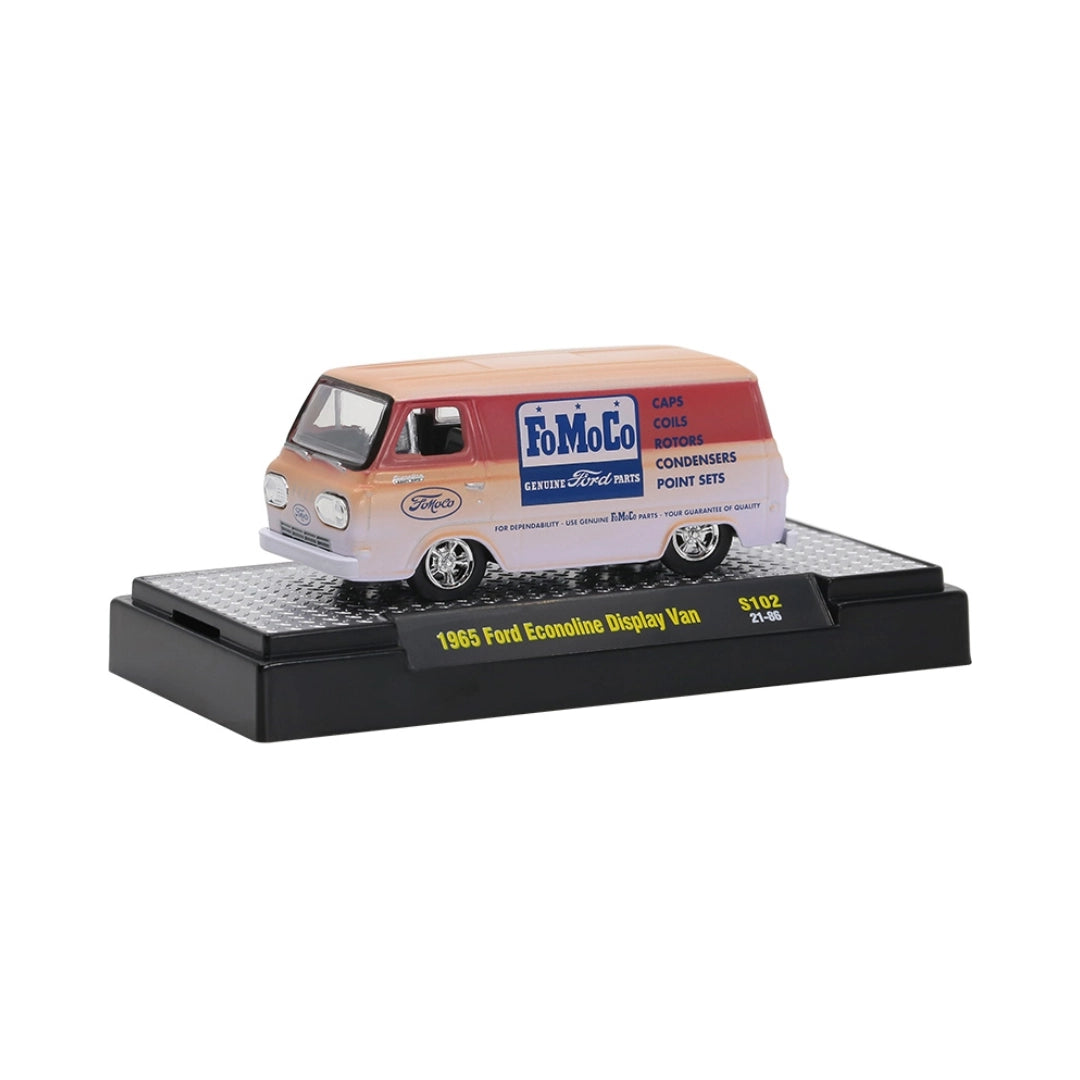 1965 Ford Econoline Display Van - White/Orange (FoMoCo)