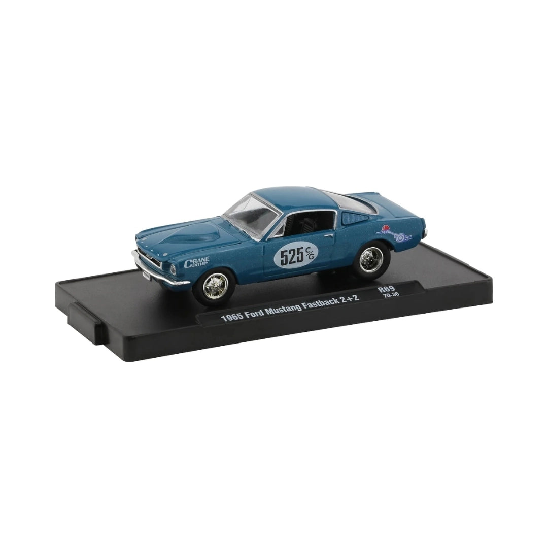 1965 Ford Mustang Fastback 2+2 - Blue (#525 Crane Cams)