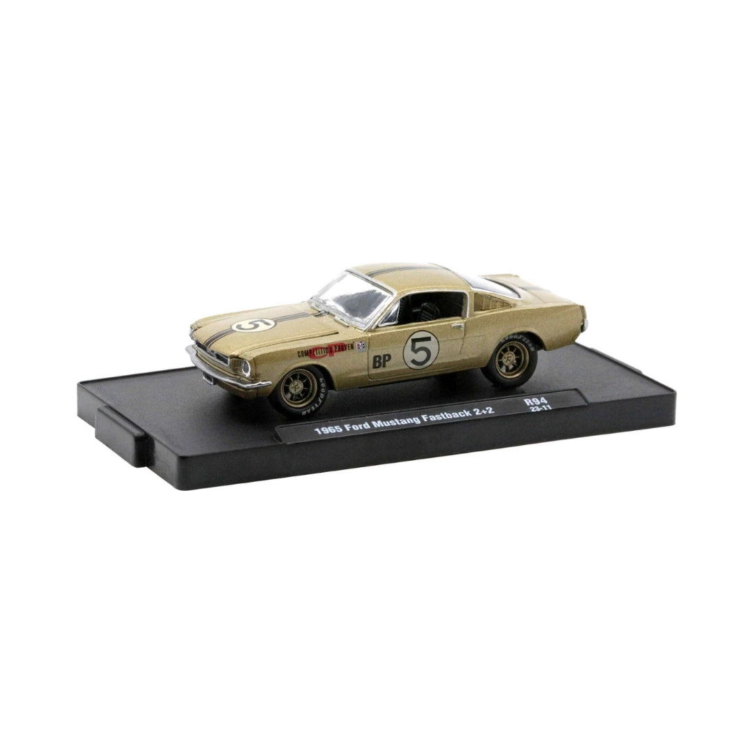 1965 Ford Mustang Fastback 2+2 - Gold (Holman Moody #5)