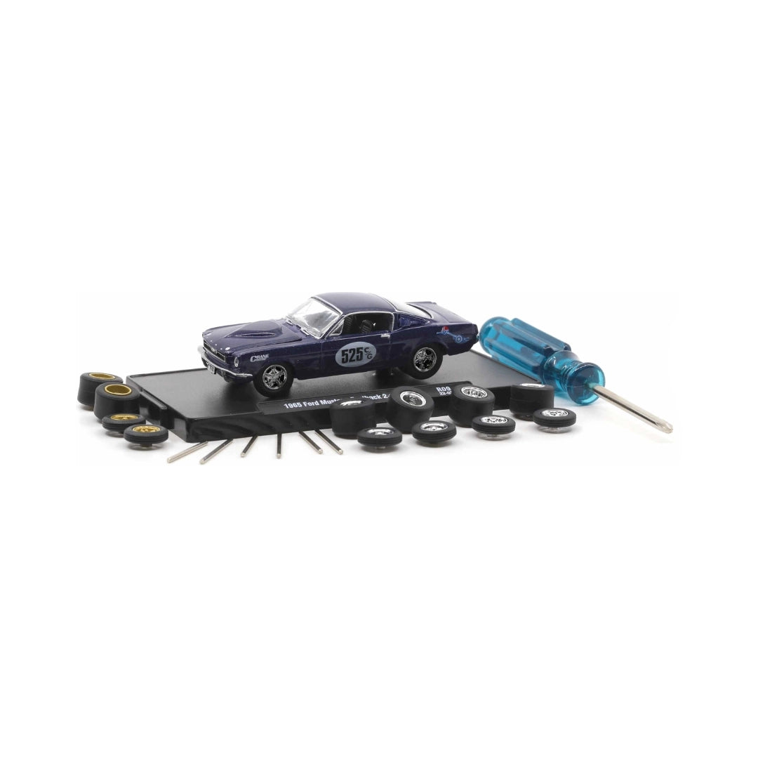 1965 Ford Mustang Fastback 2+2 - Purple (Auto-Wheels Set)