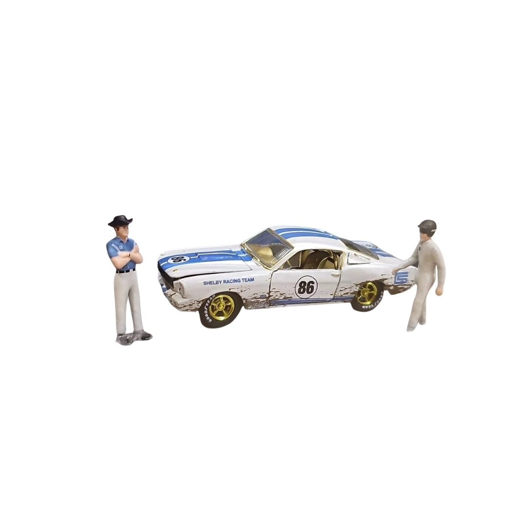 1965 Shelby G.T.350R - White (#86) with Yellow Chrome (Chase)