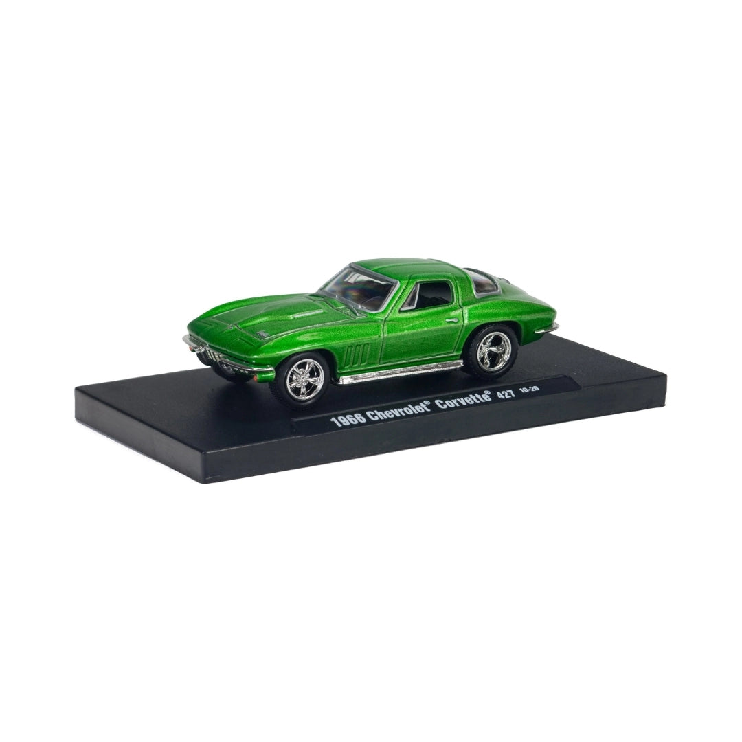 1966 Chevrolet Corvette 427 – Metallic Green (Chrome Rims, Box)